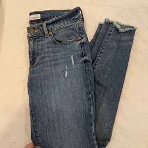 LOFT Modern Skinny Crop Jeans